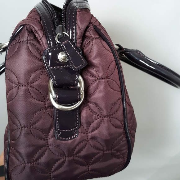 Vera Bradley pulm quilted handbag - Picture 5 of 8